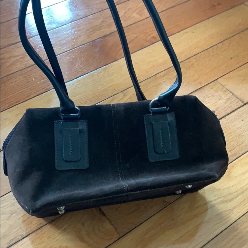 Suede Brown Shoulder Bag!!